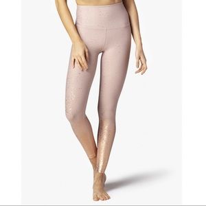 NWT beyond yoga alloy speckled high waist xl
